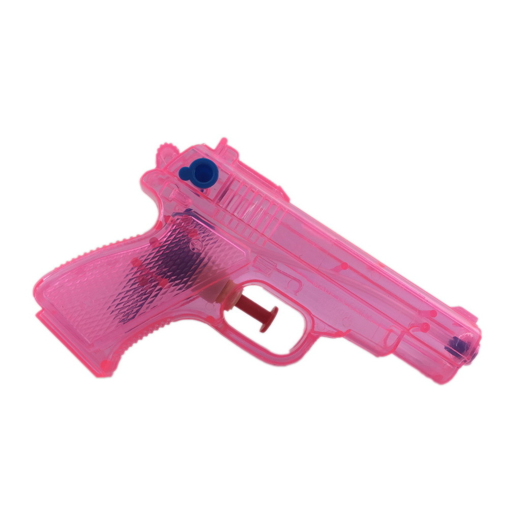 Promotional plastic toys gun pink water gun for kids