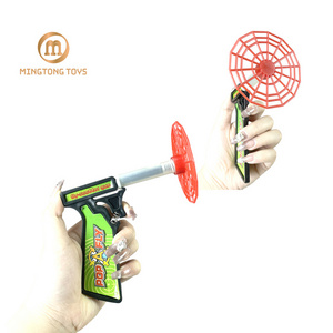 Kids Favor Funny Outdoor Interactive Plastic Launcher Toys Shooting Game Fly Swatter Gun For Boys