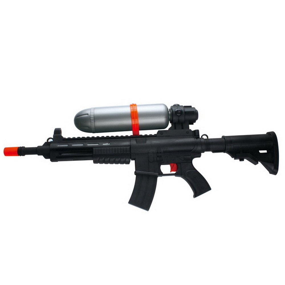 Super shooter toy black plastic ak47 water gun