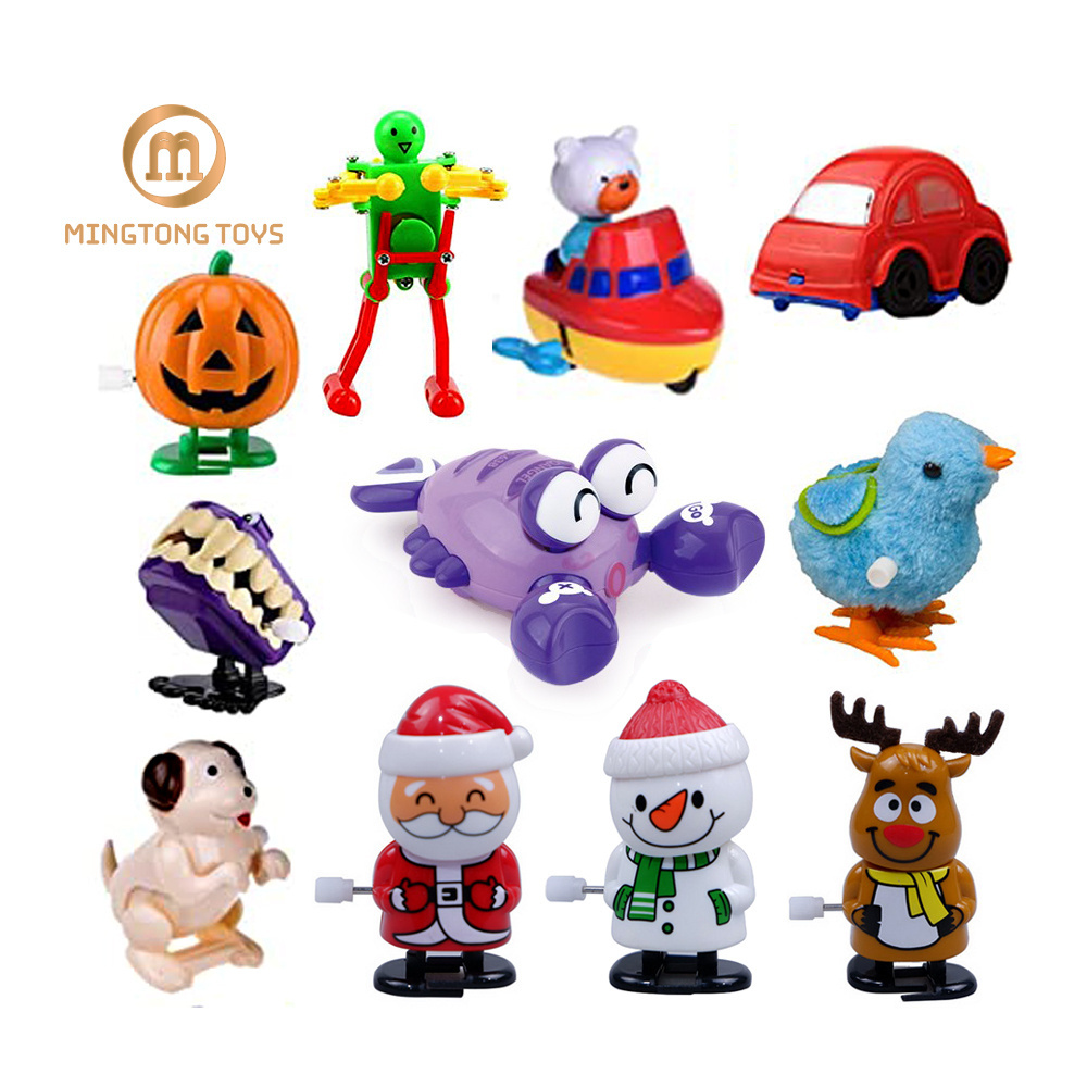 Custom halloween christmas flying bird chicken lobster dog horse animal swimming bath boats motor car robot plastic wind up toy