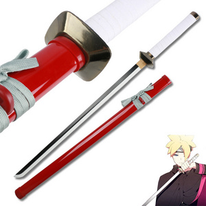 Anime Sword Japanese Cosplay Swords Blade Wholesale  BORUTO Wooden Unisex Katana Sword