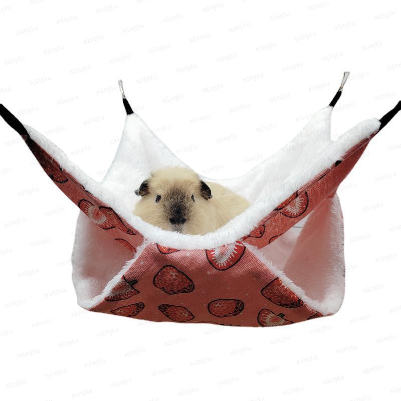 Honey bag shrew warm double layer sandwich hammock small pet hanging squirrel sleeping supplies