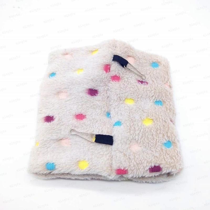 Flannel hamster nest myna winter bird honey bag shrew warm cotton triangle hammock