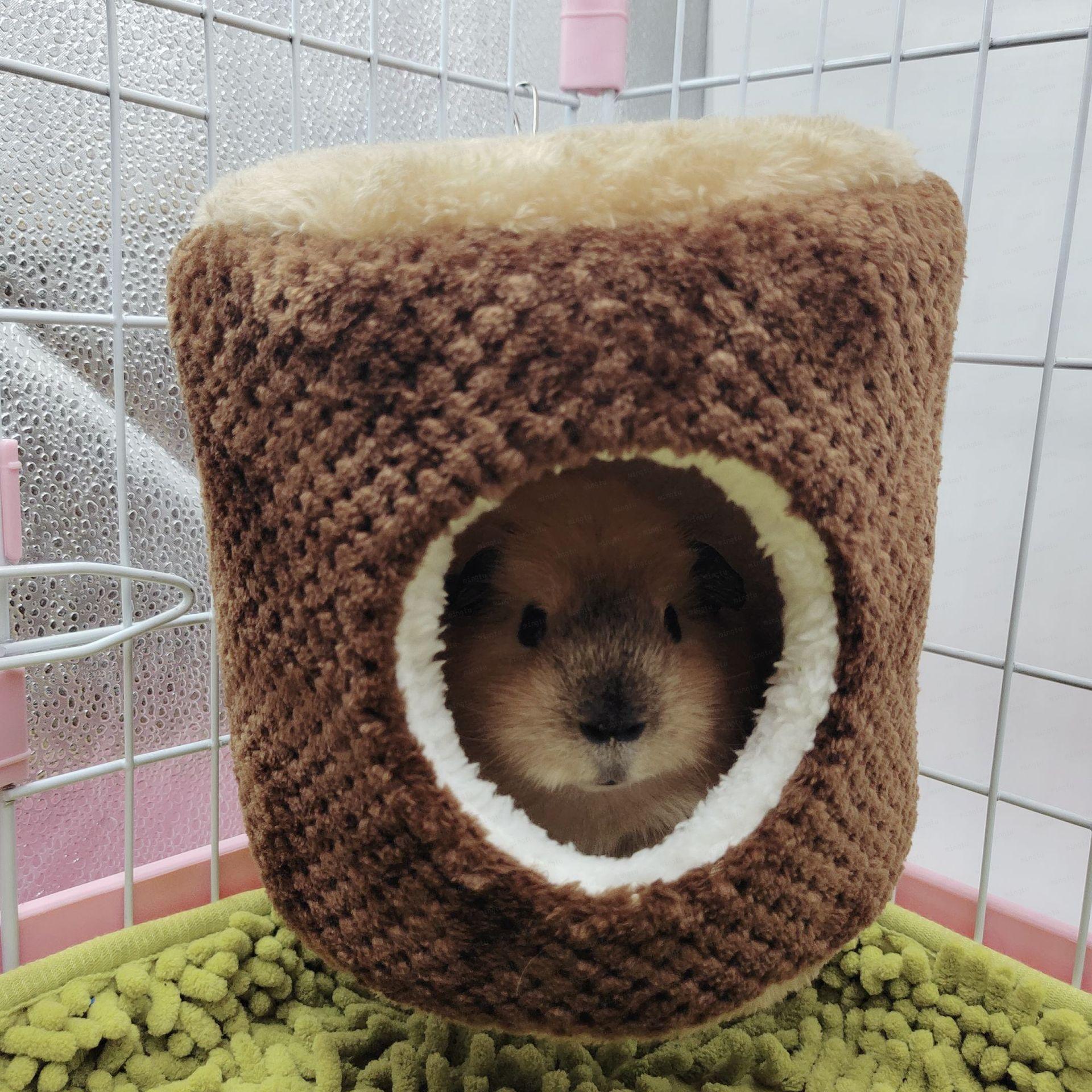 Hamster Nest Rabbit Dutch Pig Honey Kanga Squirrel Warm Cotton Hammock Small Pet Supplies