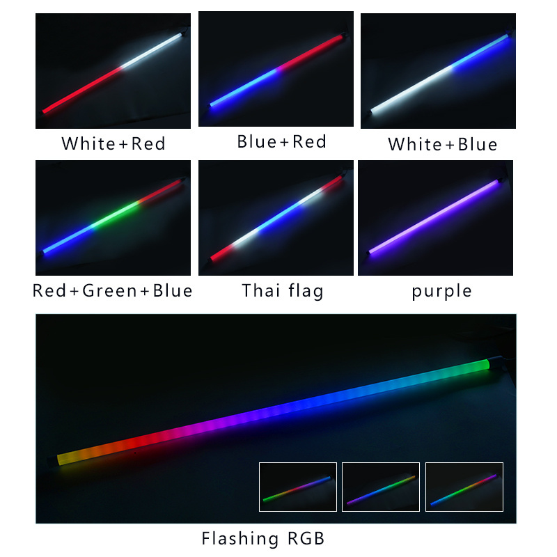 Ip6766 Ip65 Plastic Hot Sale Outdoor Waterproof Christmas Tree Multicolor Color Changing Tube8 Asian Zoo T8 Led Rgb Tube Light