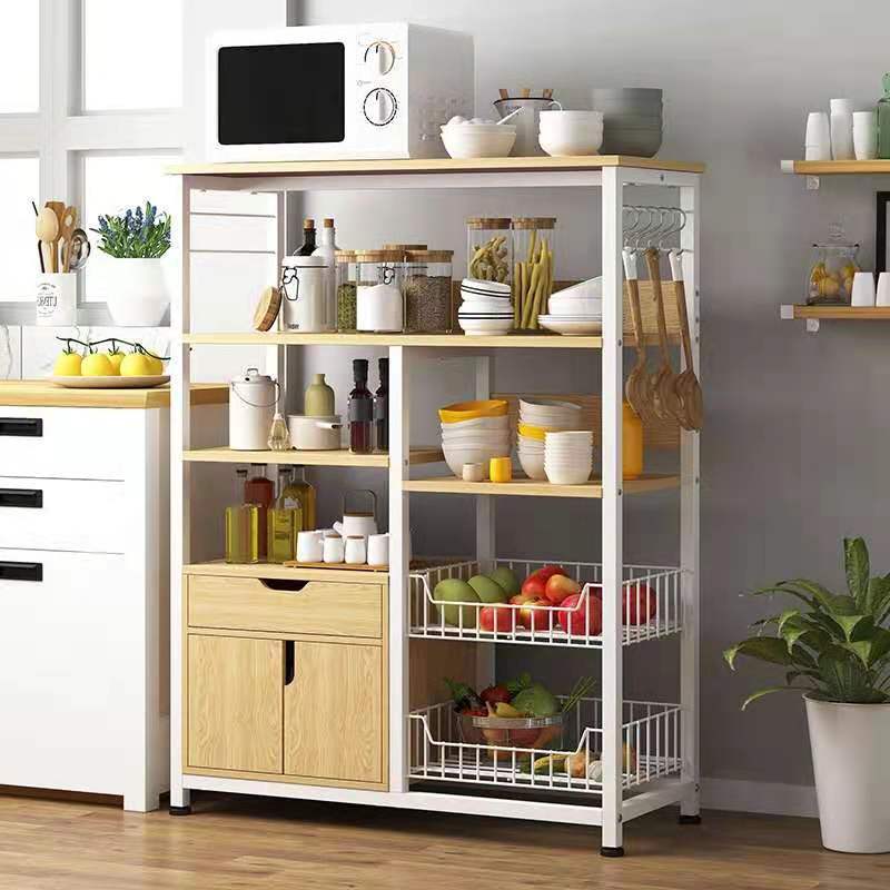 Wooden Storage Holders Metal Iron And Wooden Display Storage Holder Book Rack Shelf For Living Room Kitchen Wholesale Hom