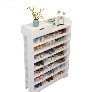 Multi-layer simple household shoe cabinet  Provincial space economy dormitory door storage small shoes shelf