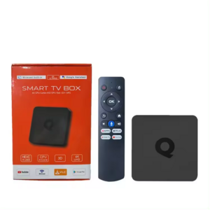 New Tv Box Q1 ATV Android 10 H313 Quad Core 5G Wifi 4k 2GB 16GB smart tv android box with BT Voice Remote Set-Top Box