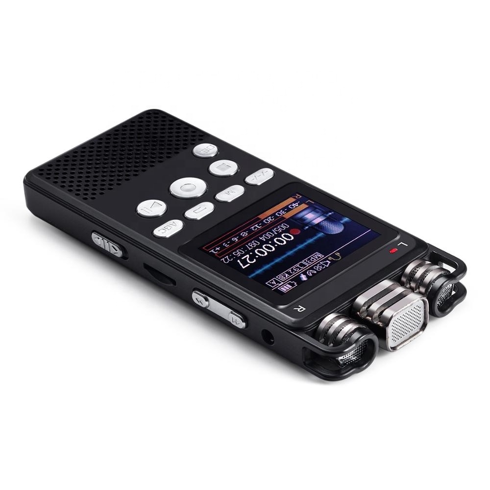 1536KBPS Stereo Audio Recording Device Portable Digital Voice Recorder Recorders for Lectures