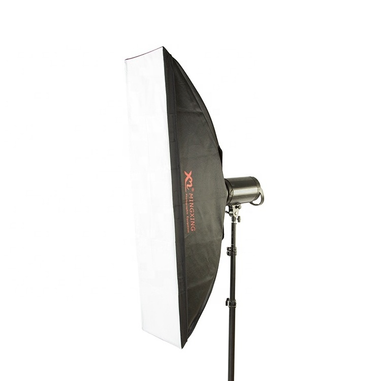 Photography accessories special design studio flash rectangle long strip light softbox for camera