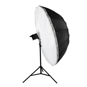 Shaoxing shangyu mingxing brands studio parabolic reflector diffuser reflective photo umbrella for wholesale