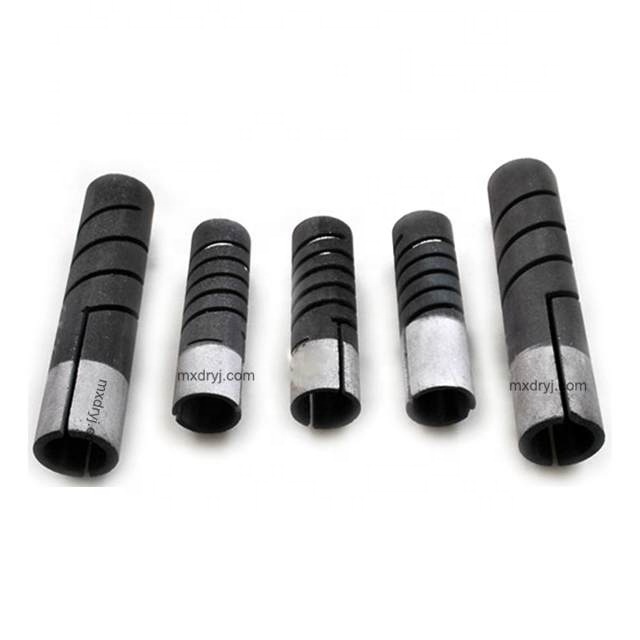 Factory direct sale 1650C high resistance sic threaded heat rod black silicon sic bar