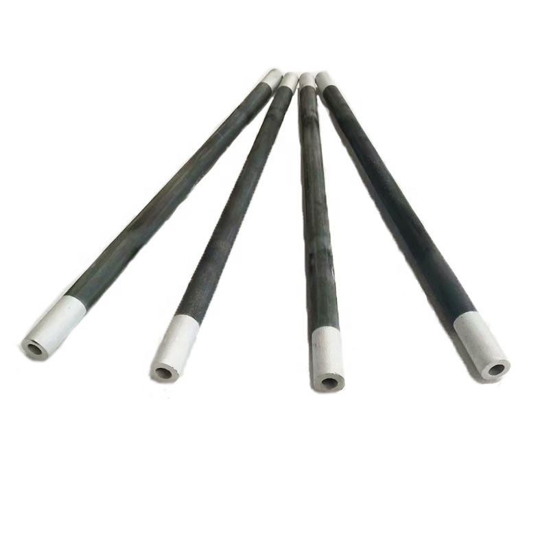 1650C diameter 10mm glow silicon carbide ceramic melting rod heater sic heating stick price