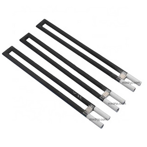 1650C diameter 10mm glow silicon carbide ceramic melting rod heater sic heating stick price