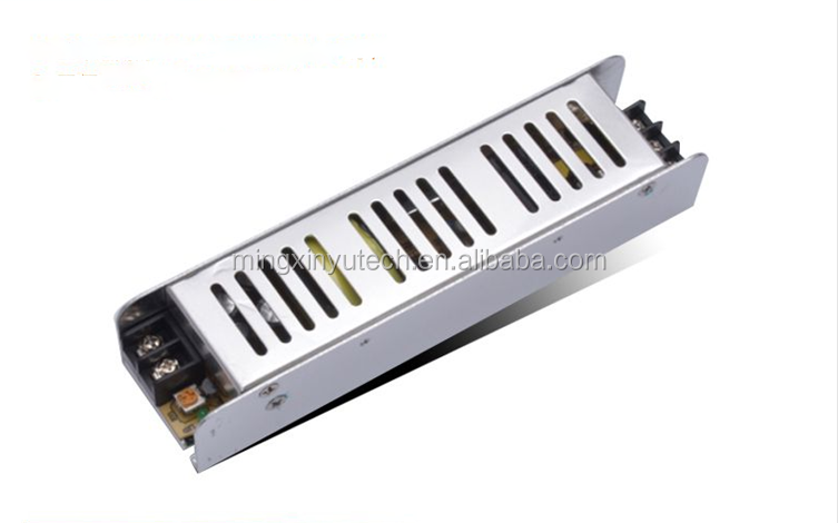 High quality 12v 8.5a 100W strip shape LED power supply ,small size led power supply .small case LED driver 12v 100w