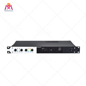 1U digital power amplifier 4 channels high power amplifier HIFI Stereo amplifier