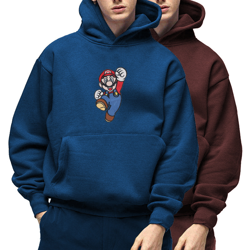 Quality Puff Printing Wholesale Heavyweight Cotton Men's Hoody Oversized Custom Print Luxury Pullover Cotton Custom Hoodies