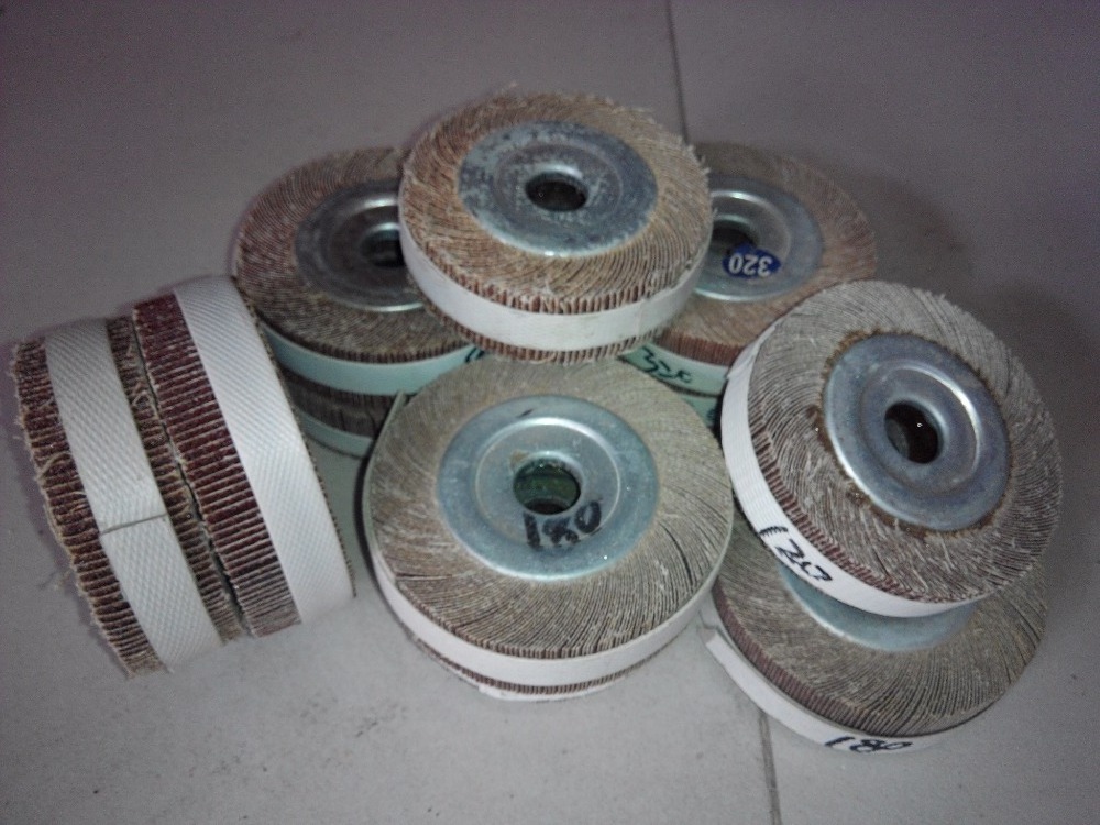 abrasive sanding flap wheel for polishing stainless steel