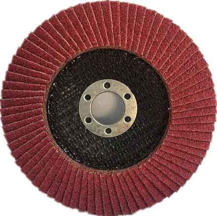 korea deerfos 100*6mm  Abrasive Flap Disc zinc oxide flexible disc blue flap disc abrasive flap wheel