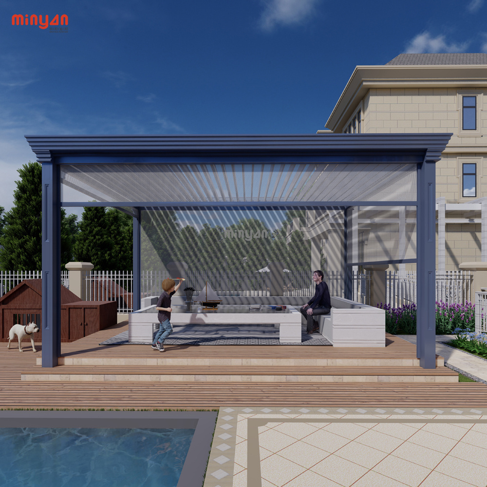 pergola Waterproof Window Awning Canopy Balcony Patio Cover outside gazebo