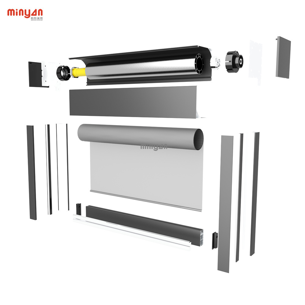 Roller blind outdoor Outdoor blinds motorized roller waterproof aluminium outdoor blinds for windows