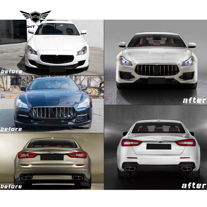 Wholesale Price Auto Accessories Car Bumper Head Light Tail Lamp Bodykit For Maserati Quattroprte GTS Performance Body Kit 2013+