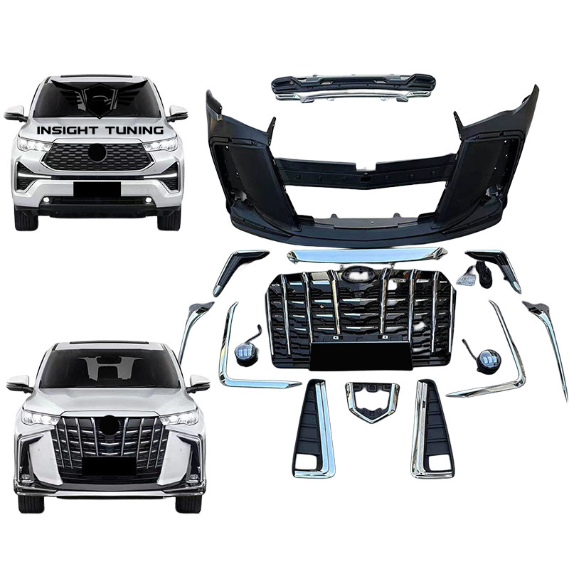 New Arrival Front Bumper Grill Rear Lip Bodykit 2023 For Toyota Innova Zenix Hycross Body Kit