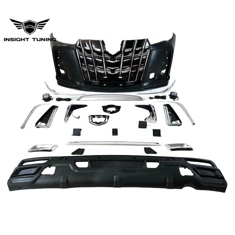 New Arrival Front Bumper Grill Rear Lip Bodykit 2023 For Toyota Innova Zenix Hycross Body Kit