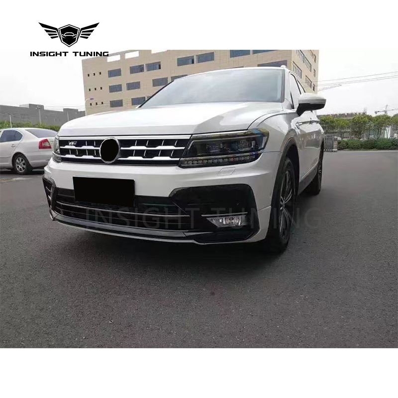 Wholesale Auto Accessories Front Bumper Fender Flare Bodykit For Vw Tiguan Upgrade To 2017 Tiguan R Line Body Kit