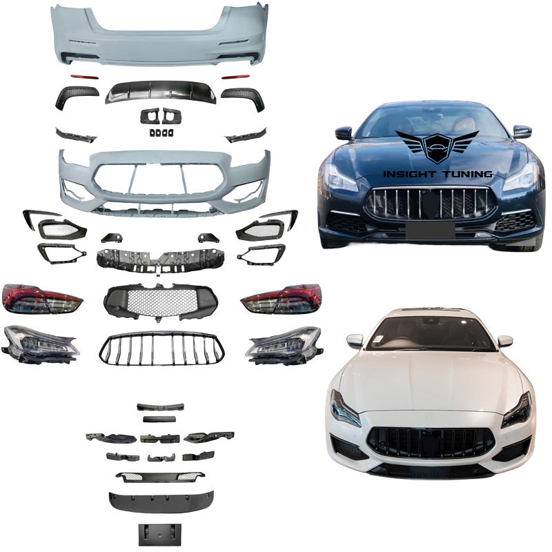 Wholesale Price Auto Accessories Car Bumper Head Light Tail Lamp Bodykit For Maserati Quattroprte GTS Performance Body Kit 2013+