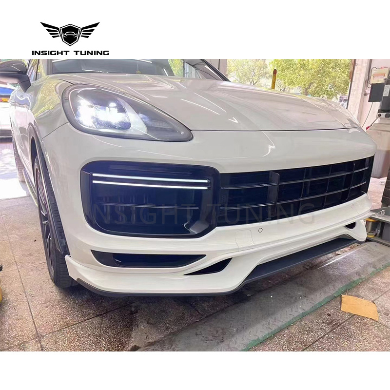 PP plastic 11-14 958.1 covert to 2018 9Y0 car bumpers led tail lights tail gate complete bodykit For Porsche Cayenne body kit