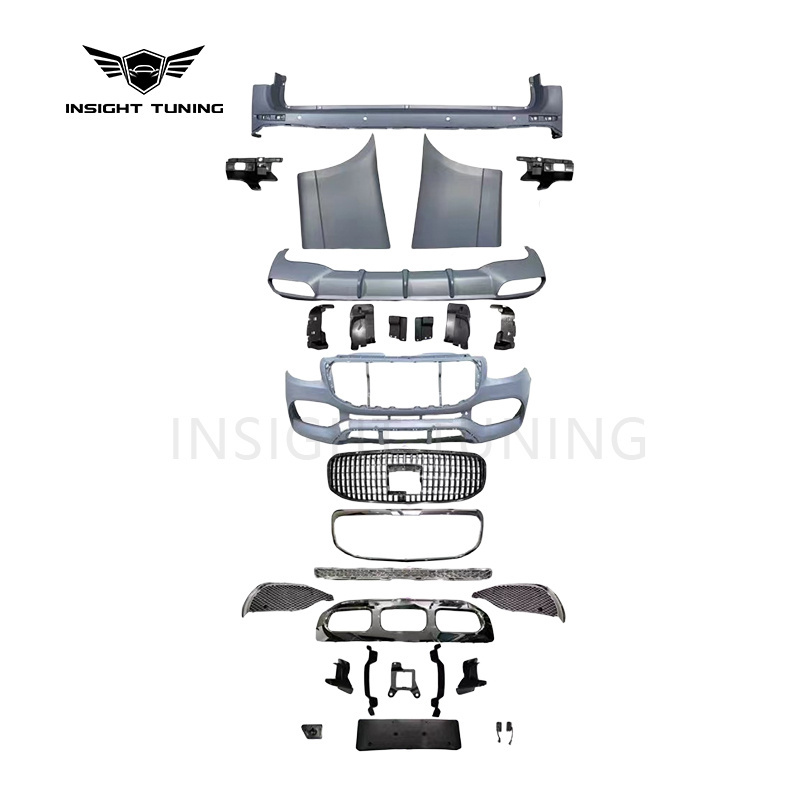 Hot Selling VS30 Car Bumper Grills Bodykit For Mercedes Benz Sprinter VAN W907 Convert To Maybach M Style  Body Kit