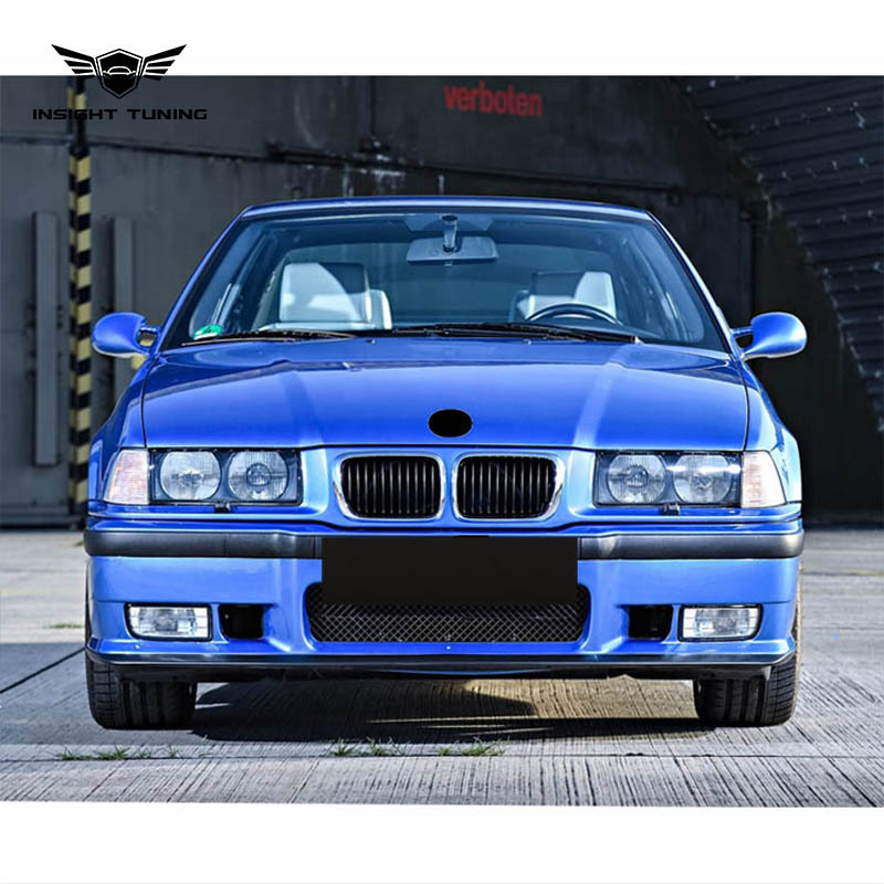 High Quality Auto Accessories 328I Car Bumper Front Lip Bodykit For Bmw 3 Series E36 Upgrade To M3 Look Body Kit