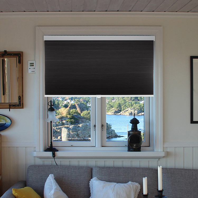 Popular Sale custom motorized honeycomb combi window blinds price blinds shades