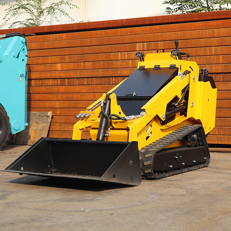 CE EPA approved mini skid steer loader small new crawler skid loader front end skid steer loader with track machine