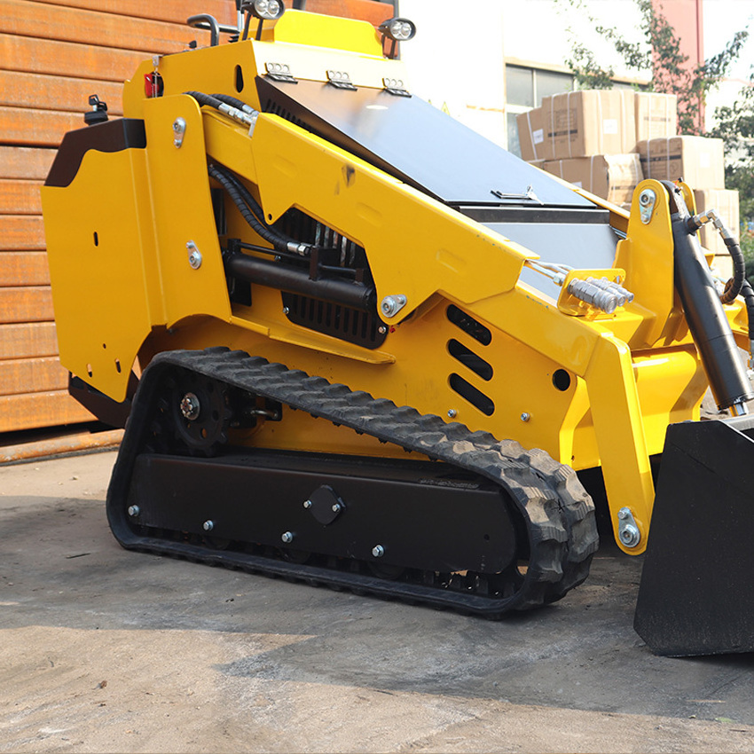 CE EPA approved mini skid steer loader small new crawler skid loader front end skid steer loader with track machine