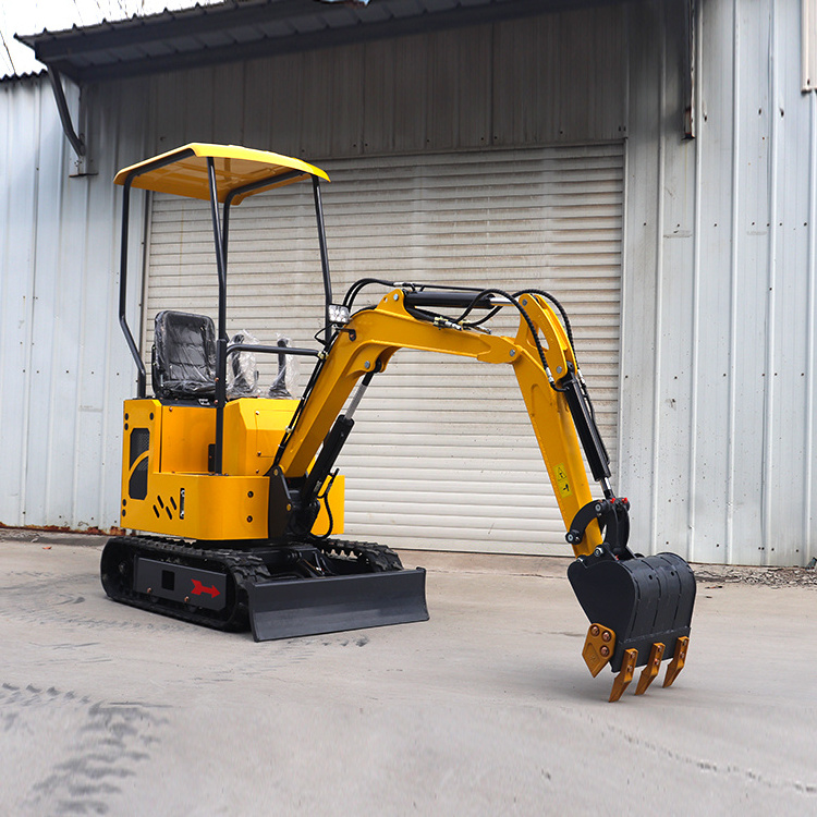 CE EPA mini excavator 1.2 ton excavator mini bigger bagger crawler mini excavator 1 ton