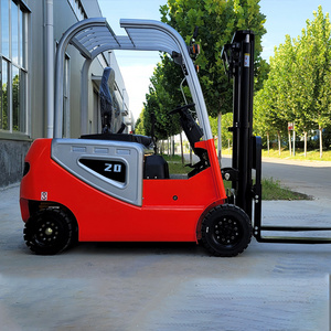 Fast Delivery 2 2.5 Ton 3 Ton Mini New Forklift Self Loading Portable Lithium Battery Electric Forklift with Attachment