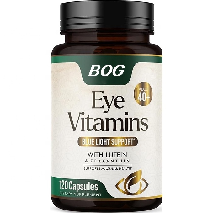 OEM/ODM  Eye Health Supplements for Adults, Lutein and Zeaxanthin Supplements, Bilberry Extract Support Eye Health