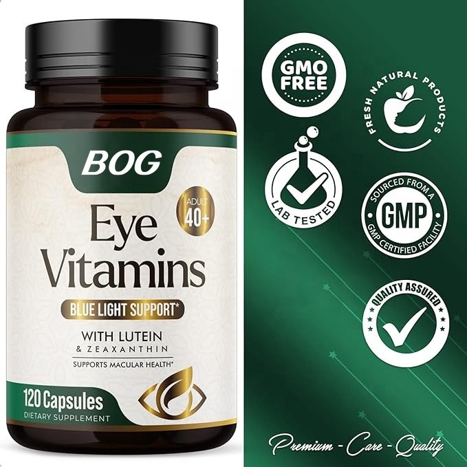 OEM/ODM  Eye Health Supplements for Adults, Lutein and Zeaxanthin Supplements, Bilberry Extract Support Eye Health