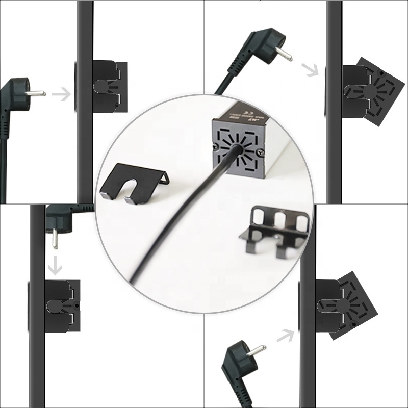 Power distribution unit socket with Double pole switch and Multi angled bracket