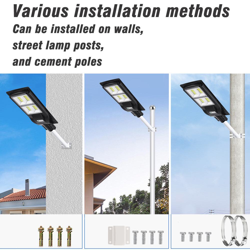 Cobra 4800 Lumens High Lumen Solar Street Lights Premium Type Solar Street Lighting