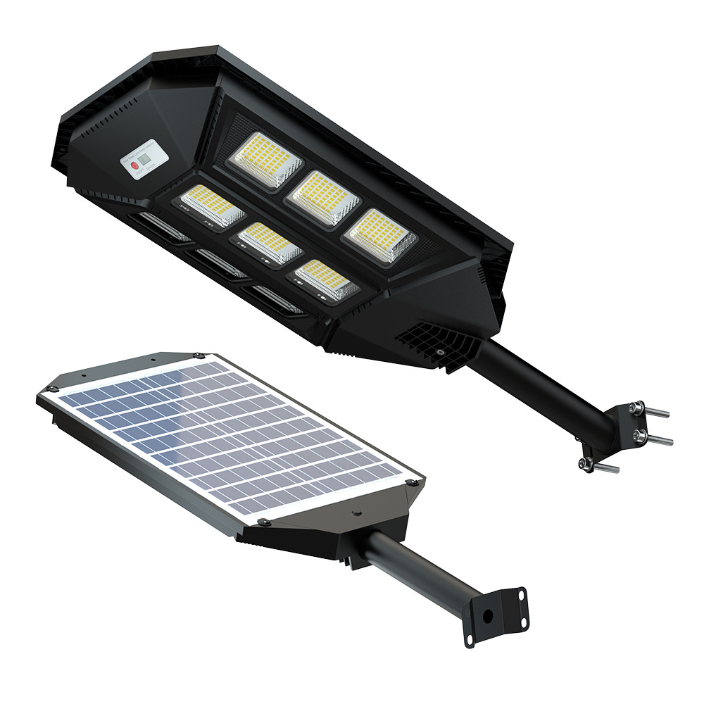 Outdoor waterproof IP66 Parking lot and doorstep 200W 400W abs all in one solar street light