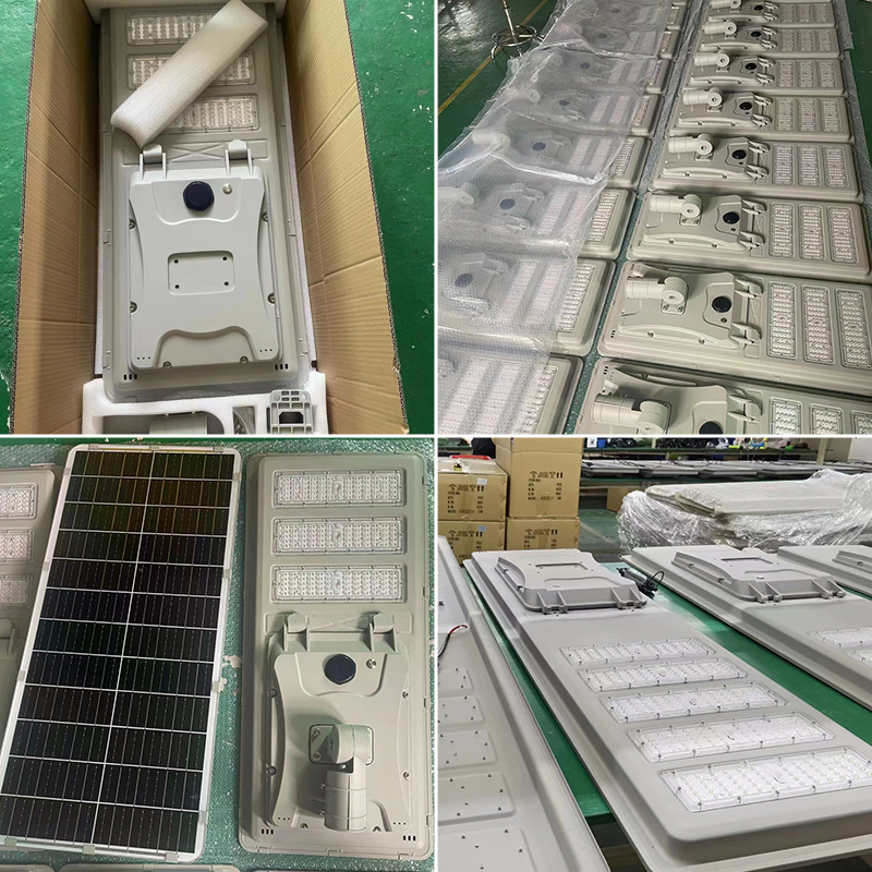 New Design All-in-One LED Solar Street Light 12V Road Lamp with IP65 solar street lights for high way