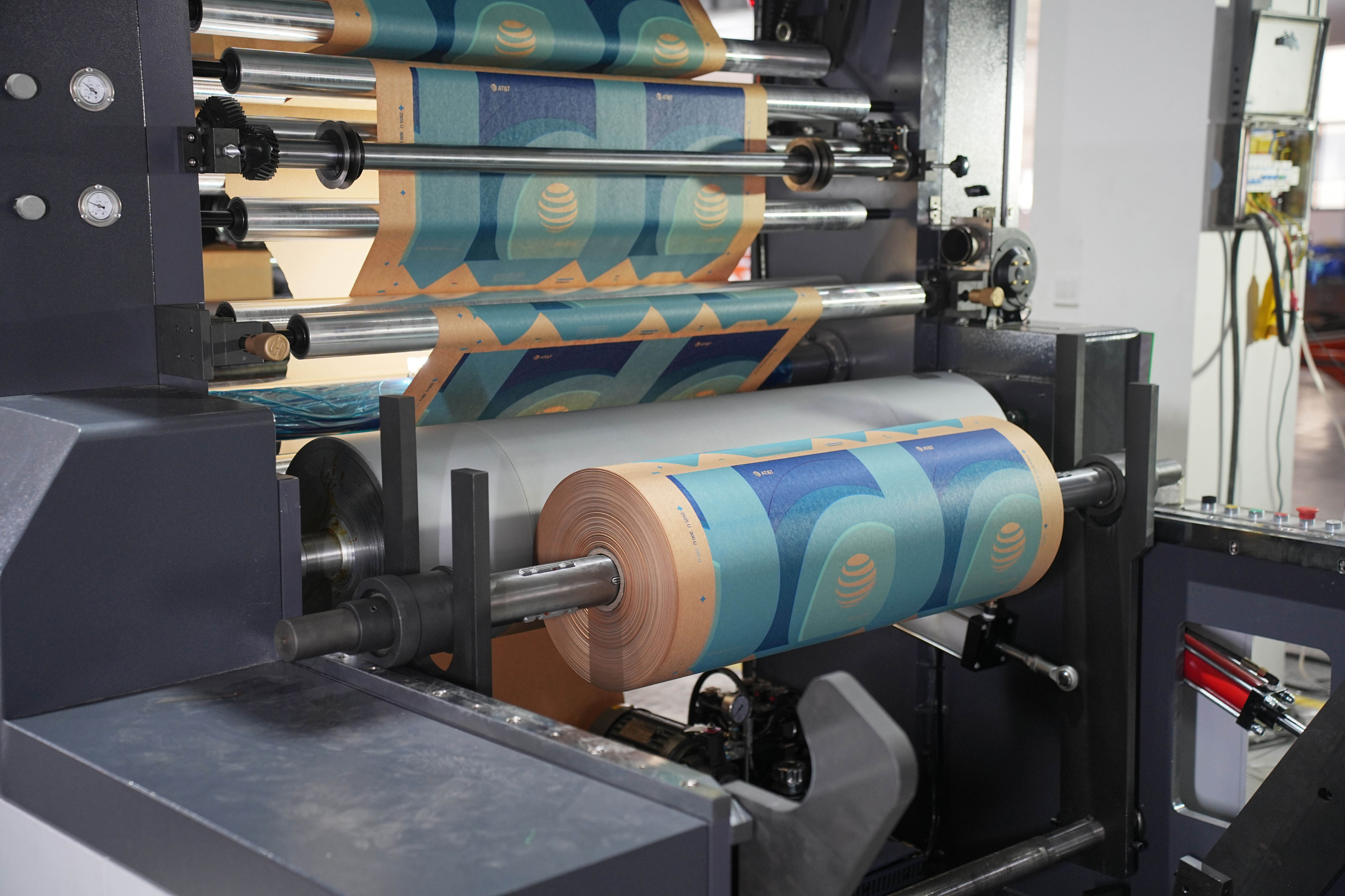 High Quality Roll to Roll Flexo PP Woven Bag Printing Machine