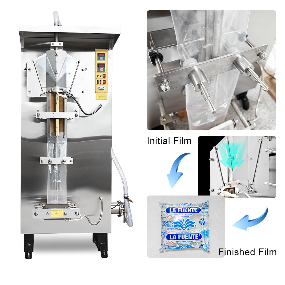 Pouch Sachet Water Filling Packing Machine Bag Water Liquid Sachet Packing Filling And Sealing Machine