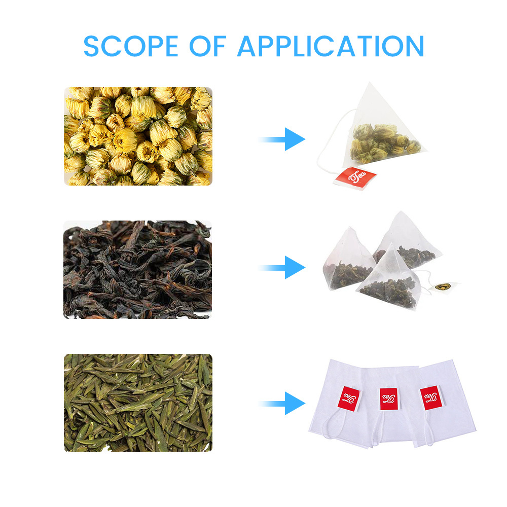 Automatic Nylon Triangle pyramids Herbal Tea Bags Packing Machine/small bag full automatic tea packing machine