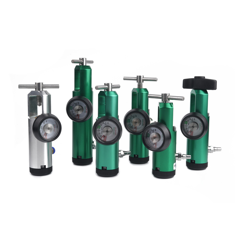 G5/8 Green Oxygen Control Valve 3000PSI Oxygen Pressure Control Device for Medical Use  Oxygen Reducer