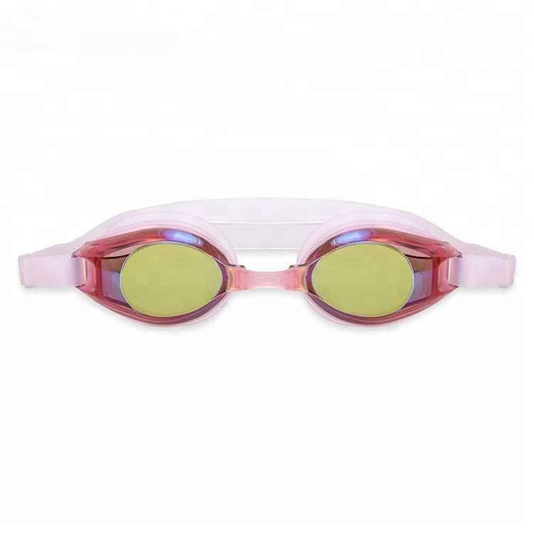 Factory Supply Custom Logo Unisex UV Protect Mirrored Lens Swimming Goggles Adult Anti Fog Swimming Goggles