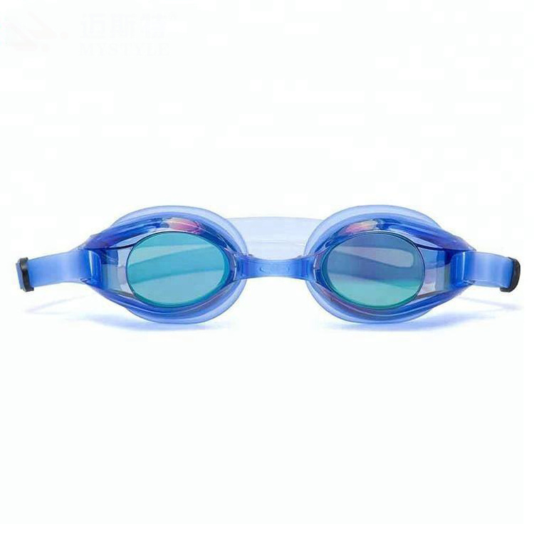 Factory Supply Custom Logo Unisex UV Protect Mirrored Lens Swimming Goggles Adult Anti Fog Swimming Goggles